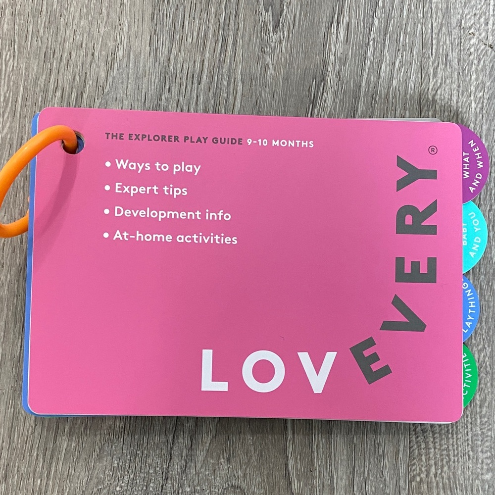 The Explorer Play Guide Lovevery *3/$10*